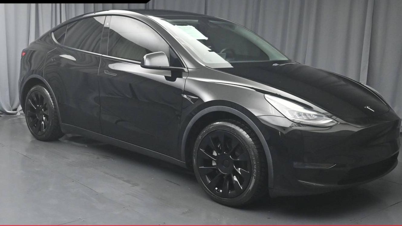 TESLA MODEL Y 2021 5YJYGDEE8MF060691 image